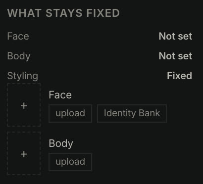 FIXED CONDITIONS